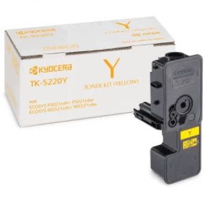 Kyocera TK5220Y 11T02R9CNL1 Yellow Laser Toner Ink Cartridge