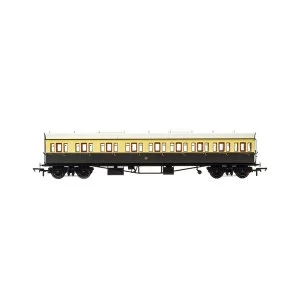 Hornby GWR Collett 57' Bow Ended 6626 E131 Nine Compartment Composite (Left Hand) Era 3 Model Train