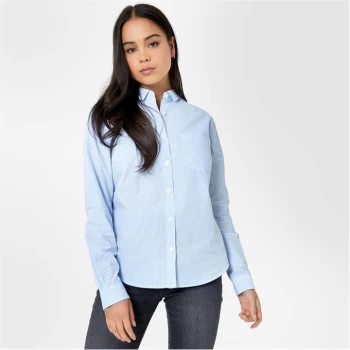 Jack Wills Prewitt Classic Poplin Shirt - Blue Stripe