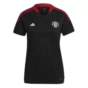 Man Utd 2021-2022 Training Shirt (Black) - Ladies