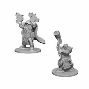 Dungeons & Dragons Nolzur's Marvelous Unpainted Miniatures (W1) Dwarf Male Cleric