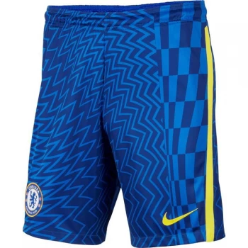 Nike Chelsea Home Shorts 2021 2022 - Blue