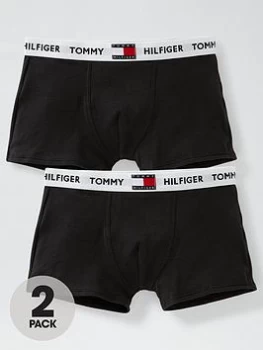 Tommy Hilfiger Boys 2 Pack Trunk - Black