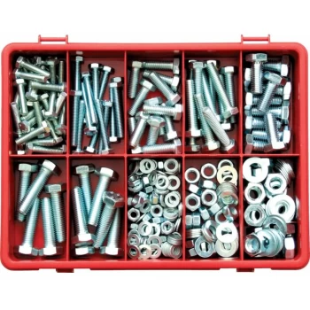 Metric Set Screws, Nuts, Washers BZP Kit - Kennedy