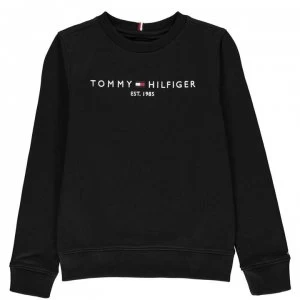 Tommy Hilfiger Essential Crew Sweatshirt - Black BDS