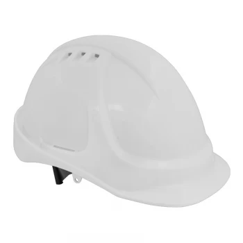 Plus Safety Helmet - Vented (White)