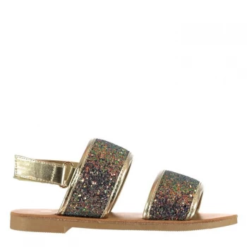 SoulCal Shimmer Girls Sandals - Multi Glitter