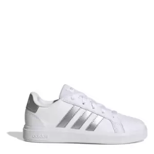 adidas Girls Grand Court Trainers - White