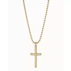 Faith Golden Metal Necklace