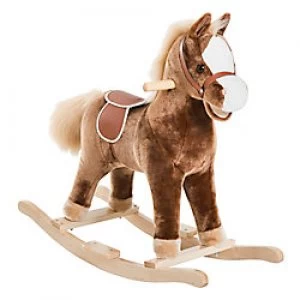 HOMCOM Rocking Horse 330-091 Brown