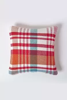 Tartan 100% Cotton Falun Cushion Cover