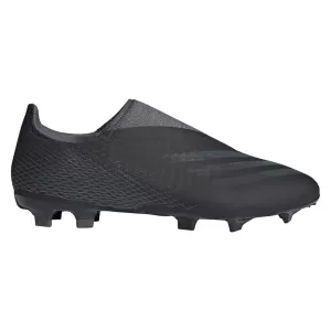 Adidas X Laceless Ghosted.3 Firm Ground Football Boots - Black