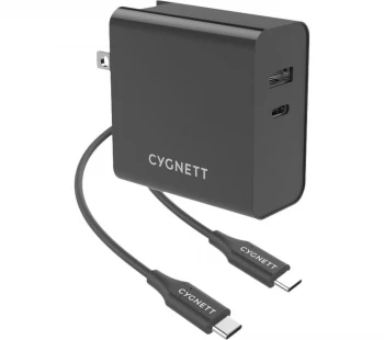 CYGNETT PowerPlus 2-Port Universal USB Travel Plug Adapter - 1.5 m