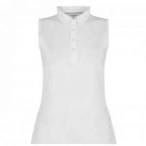 Calvin Klein Golf Cotton Polo Shirt - White