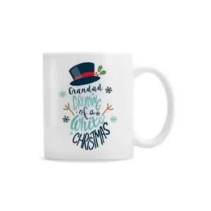 Personalised White Christmas Mug