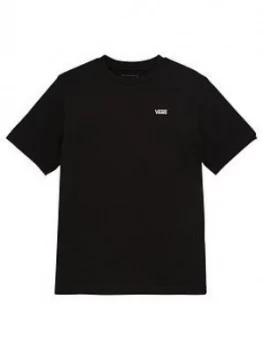 Vans Childrens Left Chest Logo Short Sleeve T-Shirt - Black