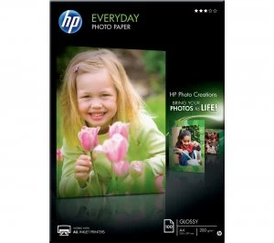 HP A4 Photo Paper 100 sheets