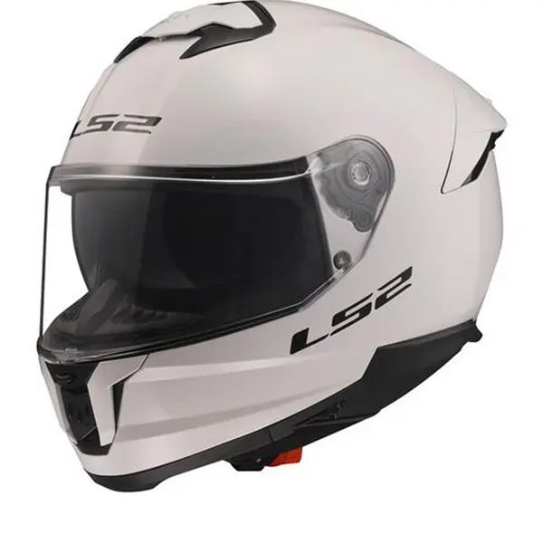 LS2 FF808 Stream II Gloss White 06 Full Face Helmet Size 2XL