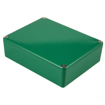 Hammond 1590XXGR Aluminium 'Stomp Box' Enclosure Green (145 x 121 ...