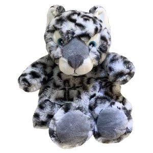 Plush Microwavable Snow Leopard Heat Pack