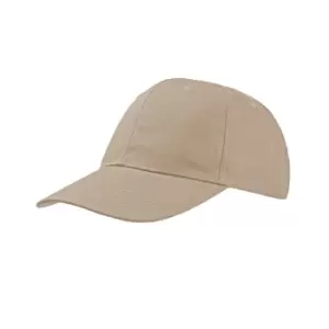 Atlantis Start 6 Panel Baseball Cap (One Size) (Khaki)