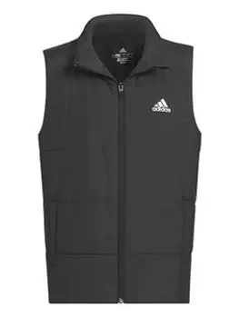 adidas Sportswear Junior Padded Vest - Black, Size 9-10 Years, Women