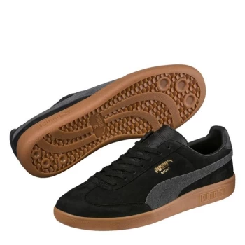 Puma Madrid Nubuck Trainers - Brown