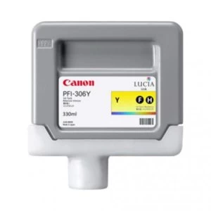 Canon PFI306Y Yellow Ink Cartridge