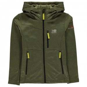 Karrimor Hot Rocket Zip Hoody Junior Boys - Khaki Marl