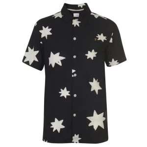 Farah Vintage Farah Star Print Shirt Mens - 412 NAVY