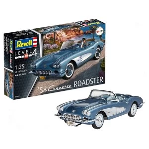 '58 Corvette Roadster 1:25 Revell Model Kit