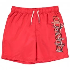 Speedo Leisure 15 Shorts Junior Boys - Red