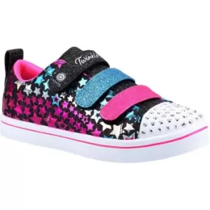 Skechers Girls Twinkle Toes Sparkle Rayz Star Blast Shoes UK Size 1.5 (EU 34)