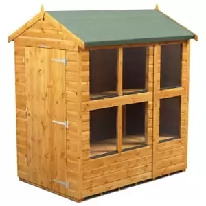 Power Sheds 6 x 4ft Apex Shiplap Dip Treated Potting Shed