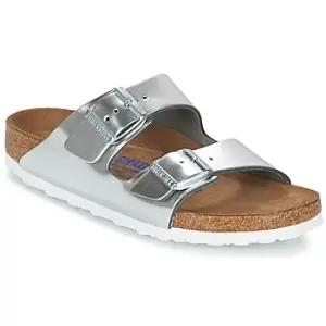 Birkenstock ARIZONA SFB womens Mules / Casual Shoes in Silver,4.5,2.5,2.5,3.5,4.5,5,5.5,7,7.5