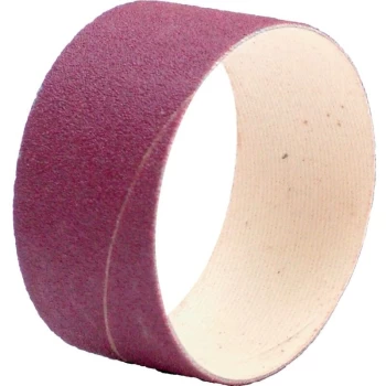 York - 38 X 25MM Abrasive Spiral Bands Aluminium Oxide 150 Grit- you get 5