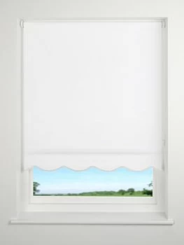 Scalloped Edge Roller Blind