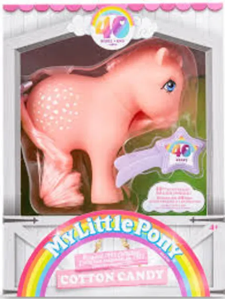 My Little Pony 40th Anniversary Cotton candy Soft Toy