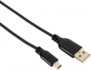 Hama USB 2.0 Connection Cable A plug Mini B plug (B5 pin) 0.75m Black