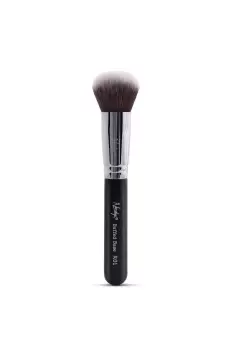 Buffed Base Round Kabuki Foundation Makeup Brush (Black)