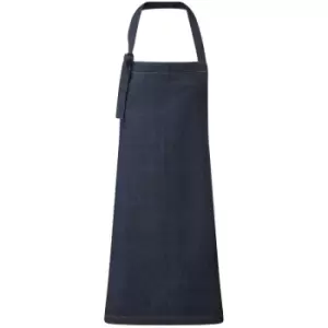 Premier Regenerate Sustainable Apron (One Size) (Indigo Denim) - Indigo Denim