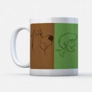 Scooby Doo The Gang Colours Mug