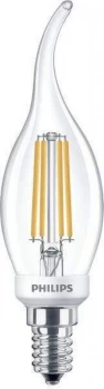 Philips 5W LEDCandle E14 SES Candle Very Warm White Dimmable - 70996200