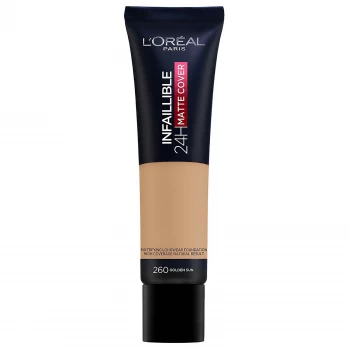 LOreal Paris Infallible Matte Foundation 260 Golden Sun