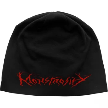 Monstrosity - Logo Unisex Beanie Hat - Black