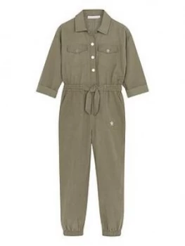 Mintie By Mint Velvet Girls Jumpsuit - Khaki