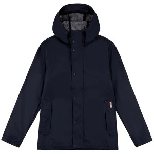 Hunter Mens Original Rubberised Bomber Navy Small