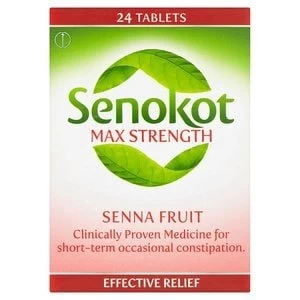 Senokot Max Strength Constipation Tablets x24