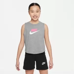 Nike NSW Jersey Tank Top Junior Girls - Grey