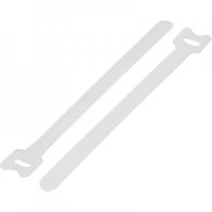 Hook and loop cable tie for bundling Hook and loop pad L x W 240 mm x 16 mm